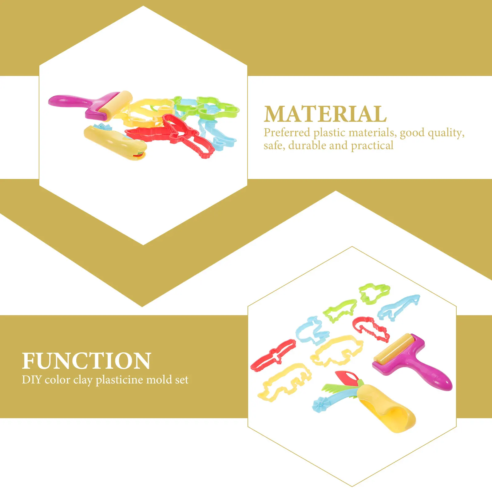 20Pcs Kinder DIY Mold Kit Cartoon Plastilin Keks Backen Werkzeuge Kreative Ton Cookie Cutter Set Kinder Kinder DIY Formen