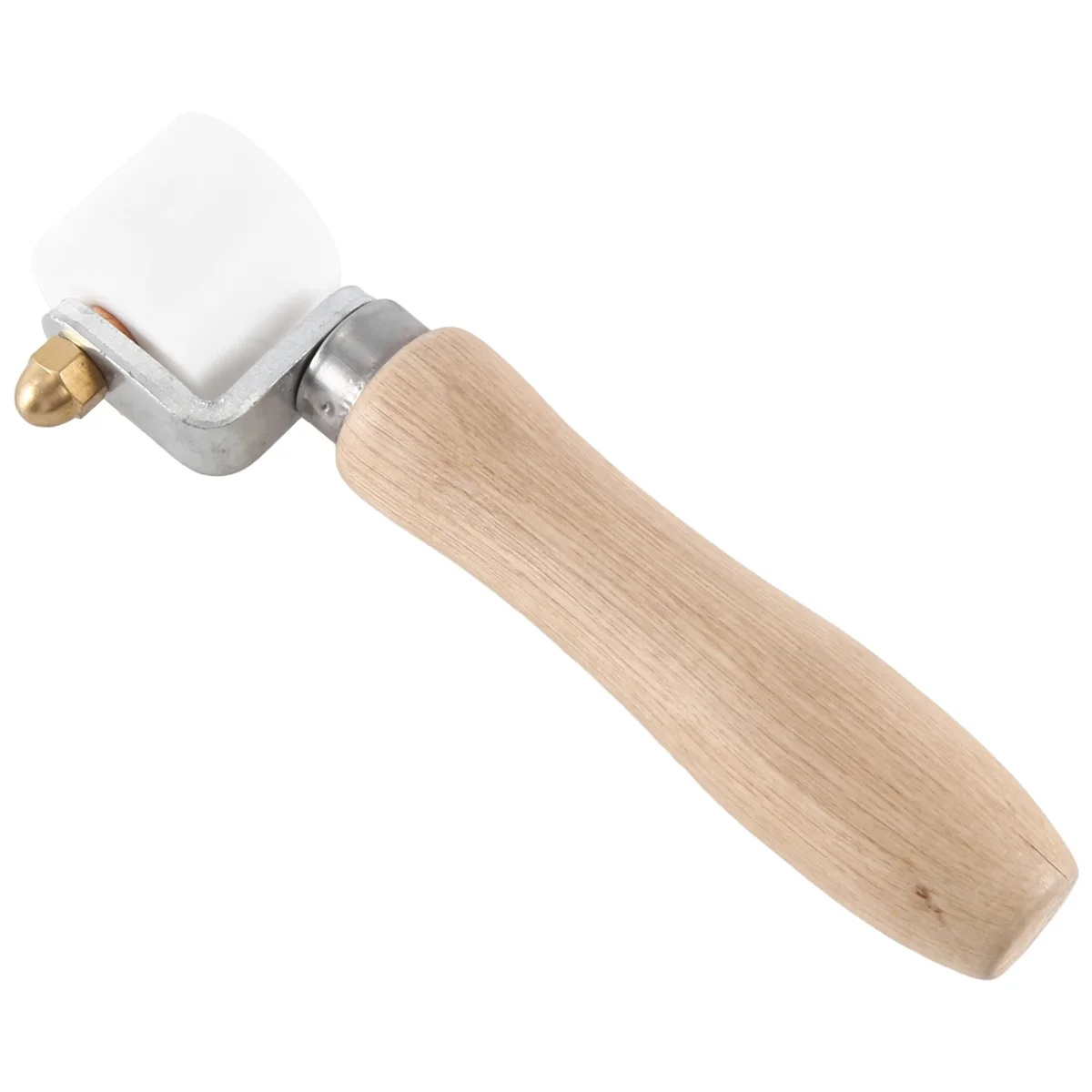 

Сверхмощный белый валик из ПТФЭ 28 мм для кервельной виниловой настилу из ПВХ/EPDM и сварки баннеров, хит продаж