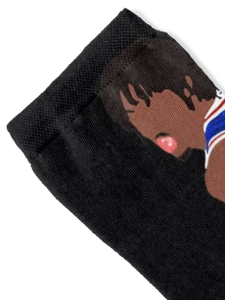 Tyrese Maxey Calzini Calze compressive colorate Rugby Running Uomo Calzini da donna