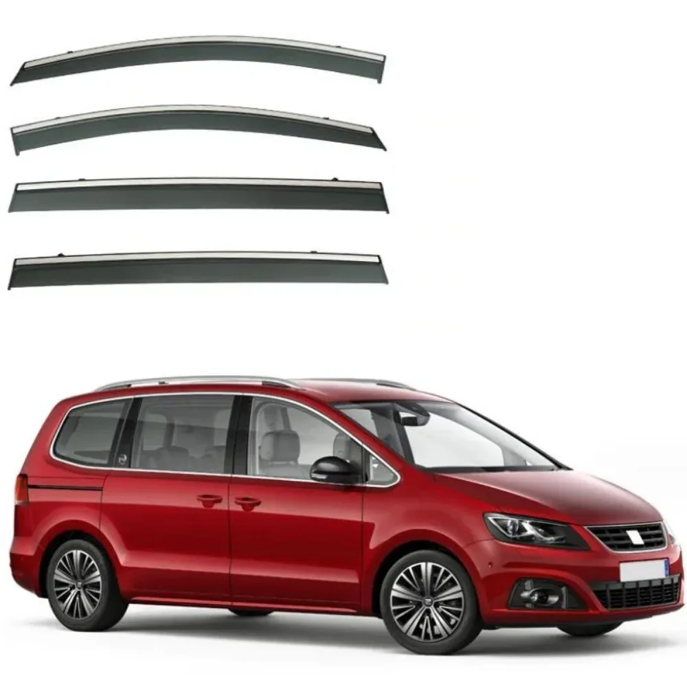 Window Visor Rain Exterior Part Body Kit Accessories For Seat Alhambra 2010 2011 2012 2013 2014 2015 2016 2017 2018 2019 2020 20