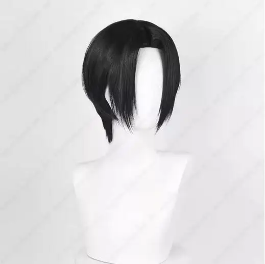 Anime NANA Nana Osaki Cosplay Wig 28cm Black Short Wigs Heat Resistant Synthetic Hair