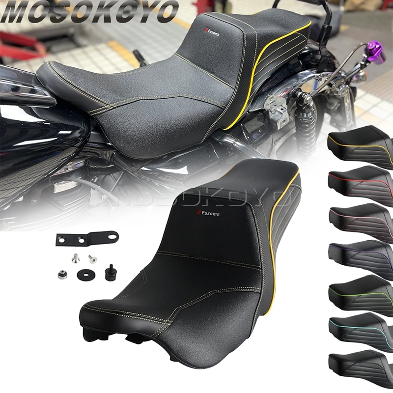 Motorcycle 2-Up Driver Passenger Seat W/ Mount Bolt For Harley Electra Glide Ultra Classic CVO Standard Limited Revival 2008-25