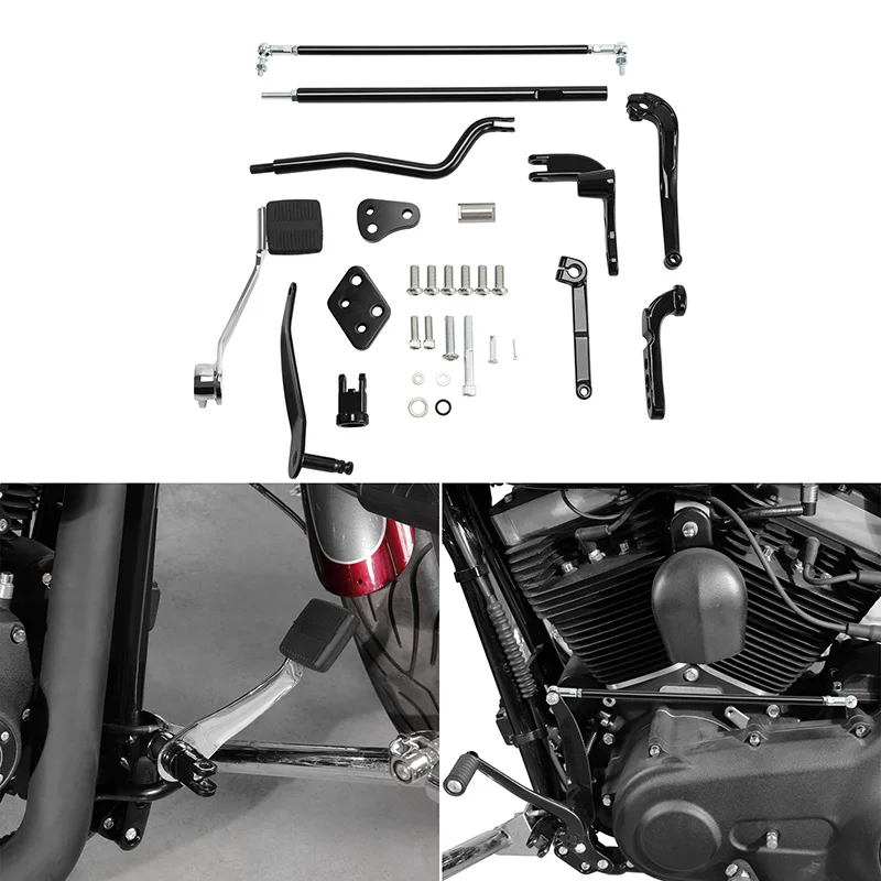 Motorcycle Reduced Reach Forward Control Kit For Harley Dyna Super Glide Low Rider Street Bob 2006-2017