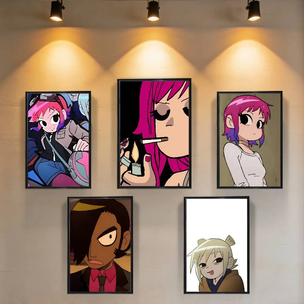 Ramona Flowers Roxie Richter Matthew Poster Prints Wall Art Painting Picture Gift Living Room Bar Restaurant Dec Sticker Large
