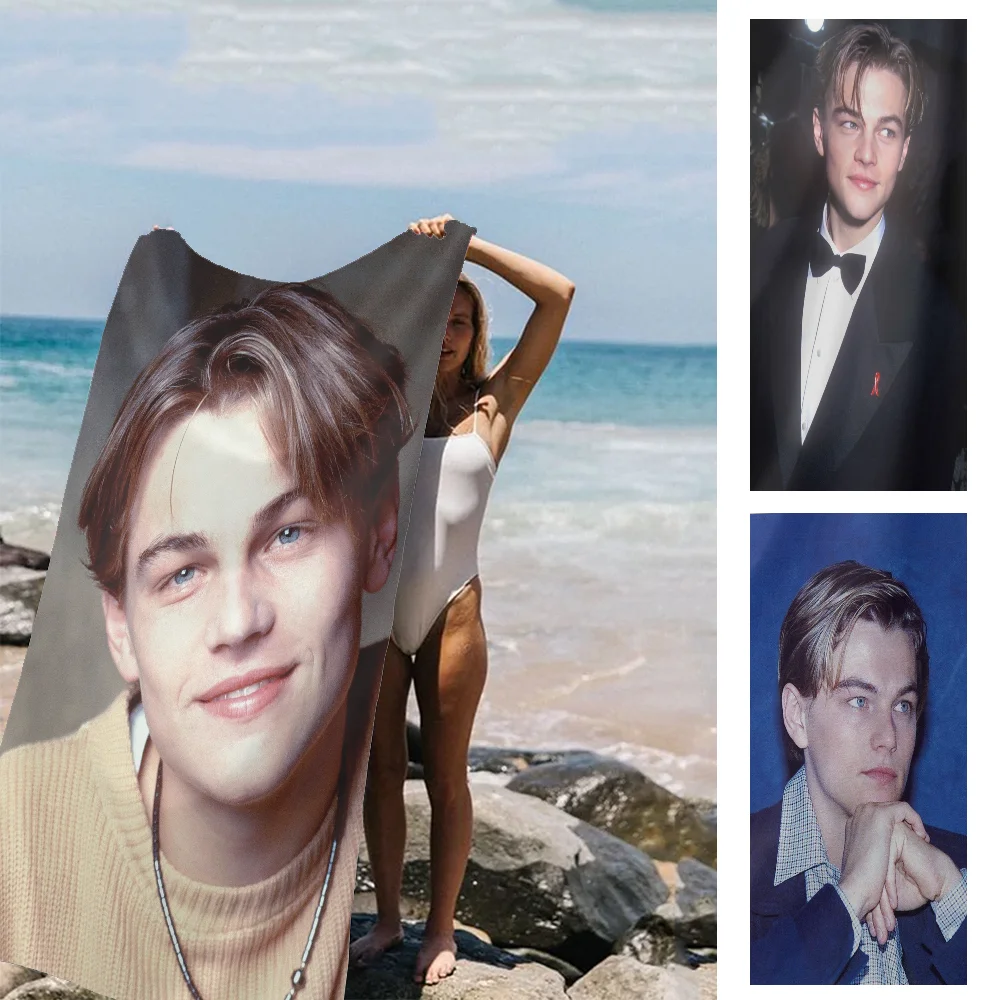 

L-Leonardo Dicaprio Young Towel Thickened Absorbent Bath Towel Soft Face Towel for Home
