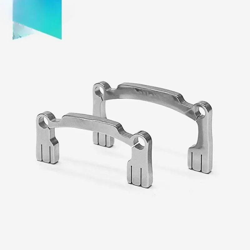 

2Pcs/Set Dental Resin Polishing Strip Holder High / Low Crown Dentist Polishing Assistant Tools Resin Teeth Grinding Dental Tool