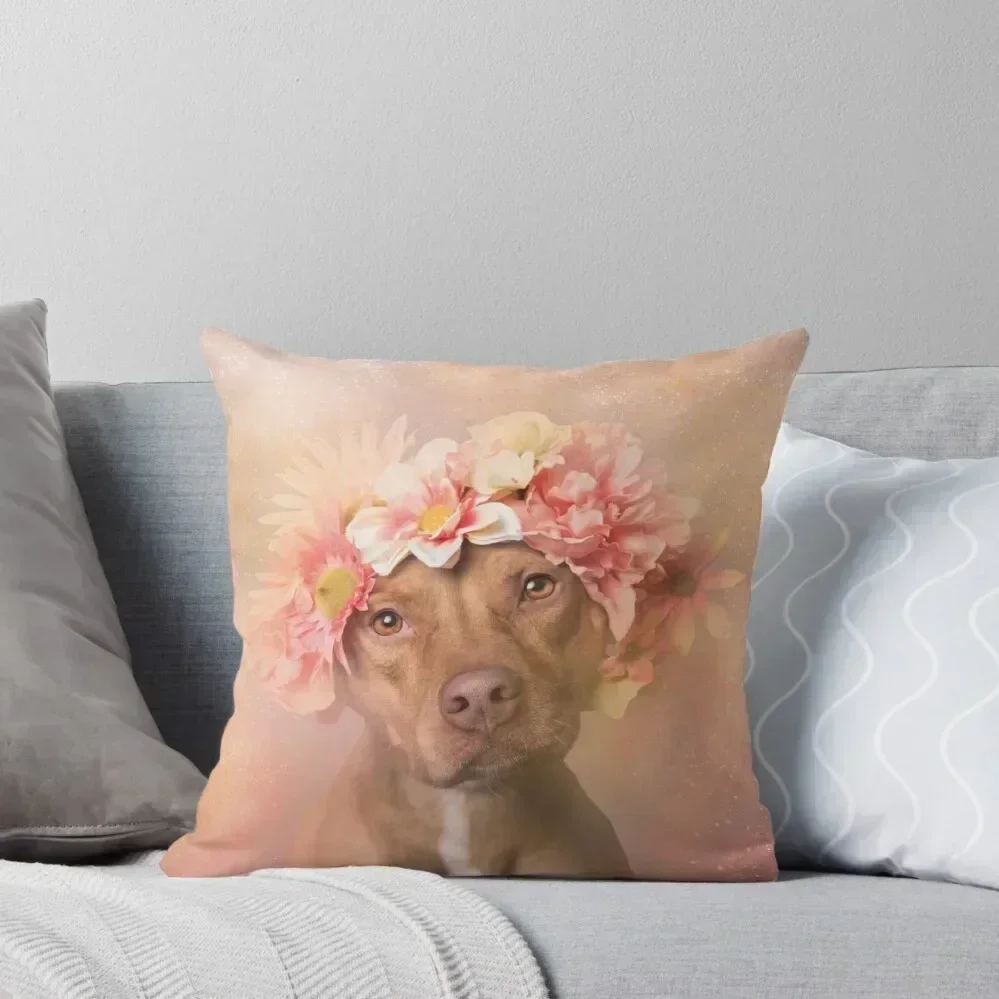 

Flower Power, Una Throw Pillow Covers For Sofas christmas decorations 2025 Decorative pillowcase pillow