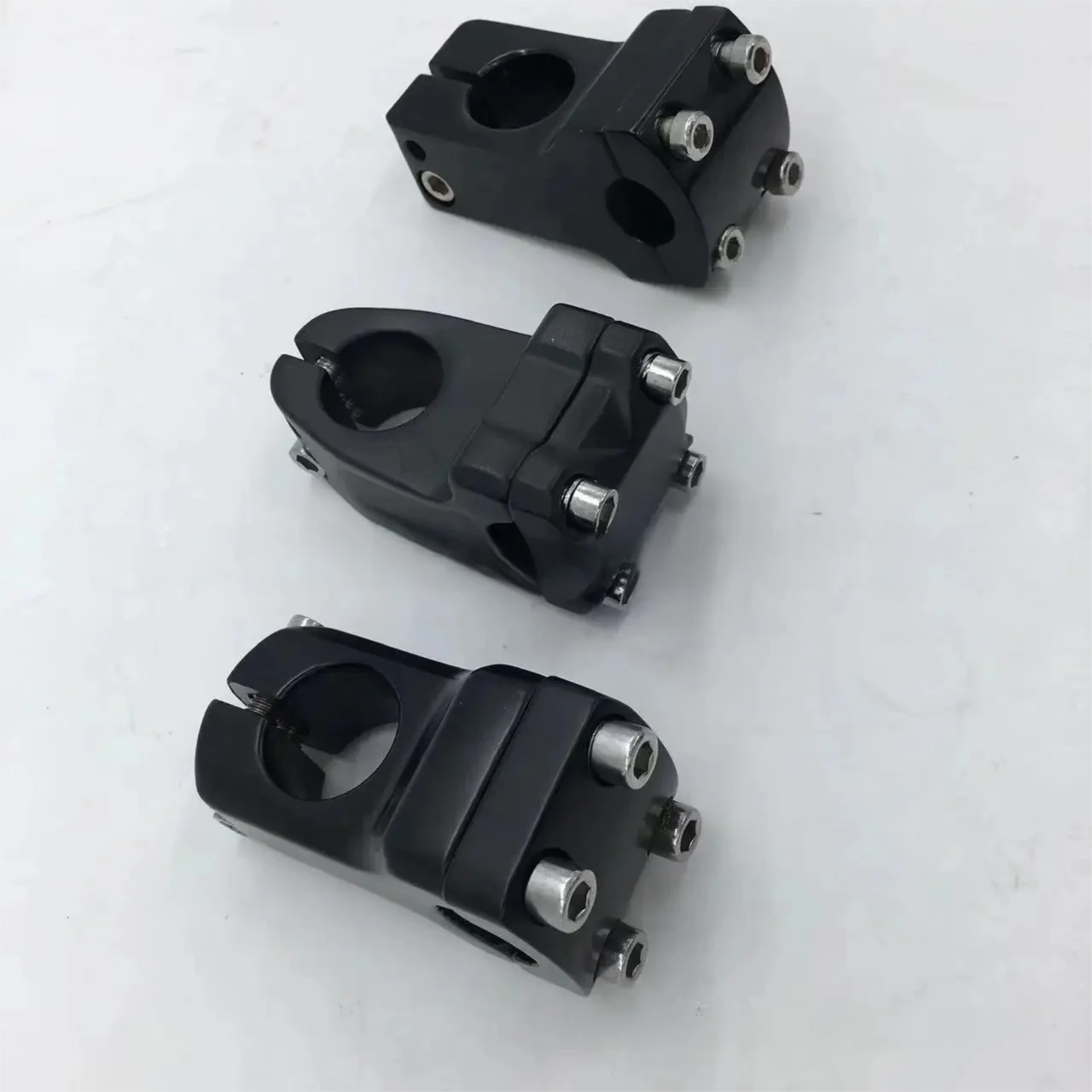 Aluminum Alloy BMX Stem 22.2x28.6mm, Front Load Bike Stem for Kids Bicycle, Performance Bike Handlebar Stem for BMX