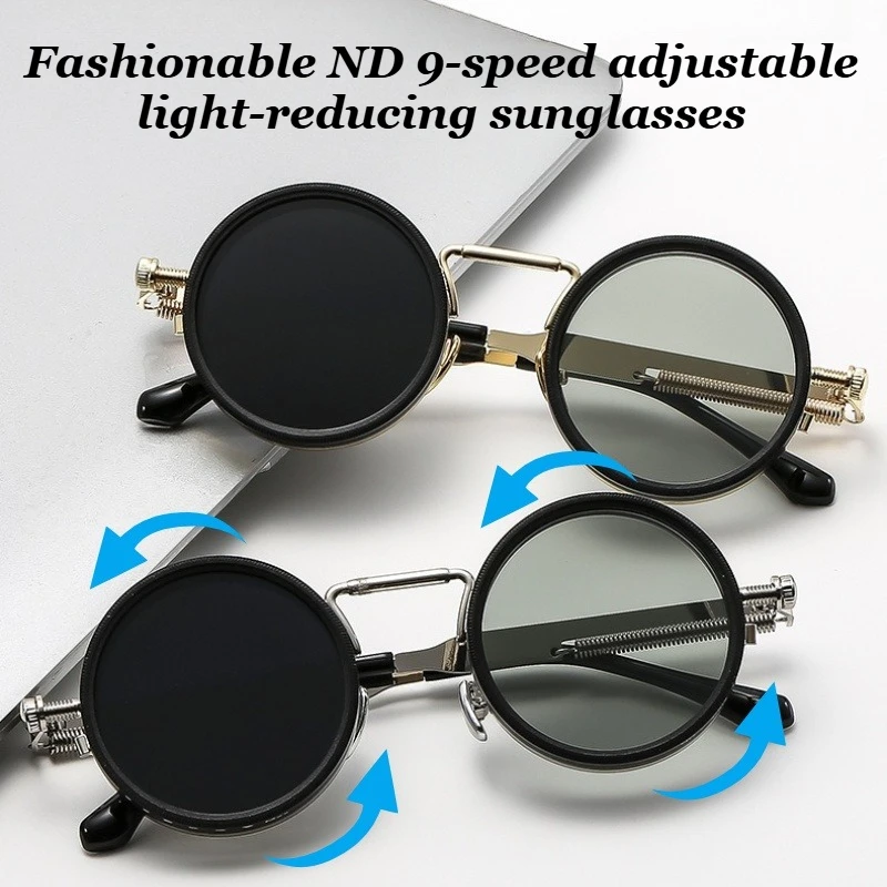 

Neutral Fashion ND9 Adjustable Light-reducing Sunglasses Fashion Personalized Full Frame UV Protection Polarized Sunglasses