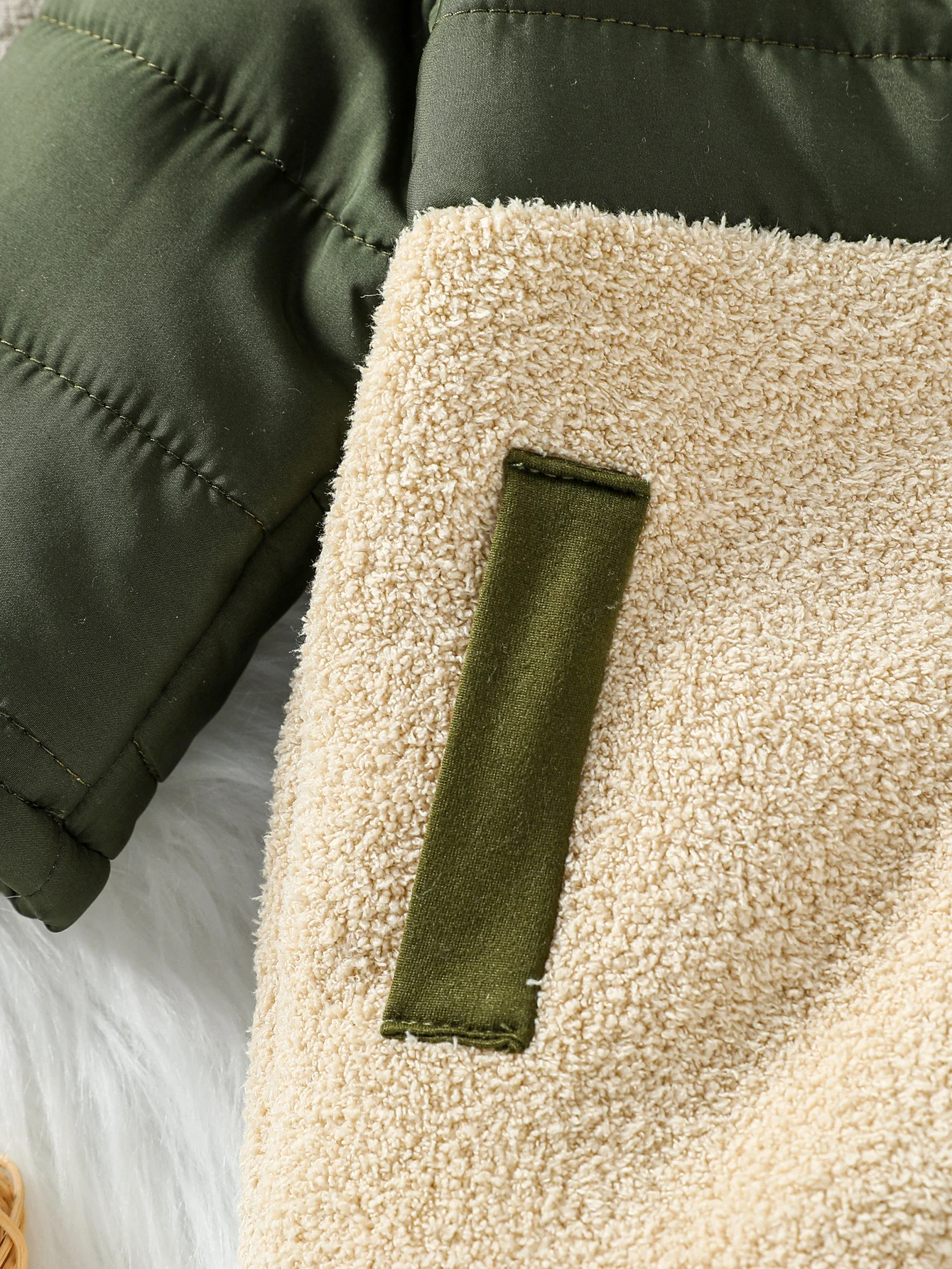 ملابس أطفال طويلة الأكمام لحديثي الولادة بنين بنات دافئة سميكة قطعة واحدة ملابس بقلنسوة رومبير شتوي لخريف وشتاء 0-1 سنة بذلة #5