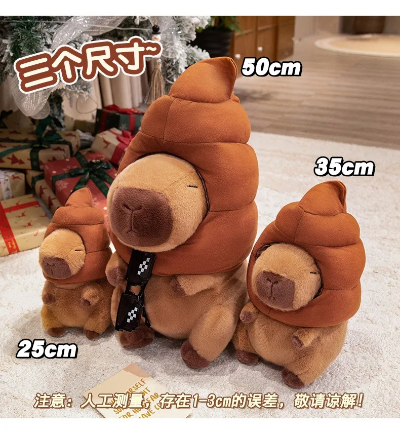 Capibara Pop Knuffels Knuffel Kussens Kantoor Bank Kamer Auto Decoratie Speelgoed Pop Desktop Knuffel Knuffel Souvenir Geschenken