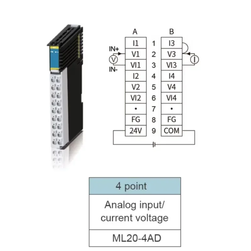 M300 Series 16 Bit Analog Module 0-10V 0-20mA 4-20mA