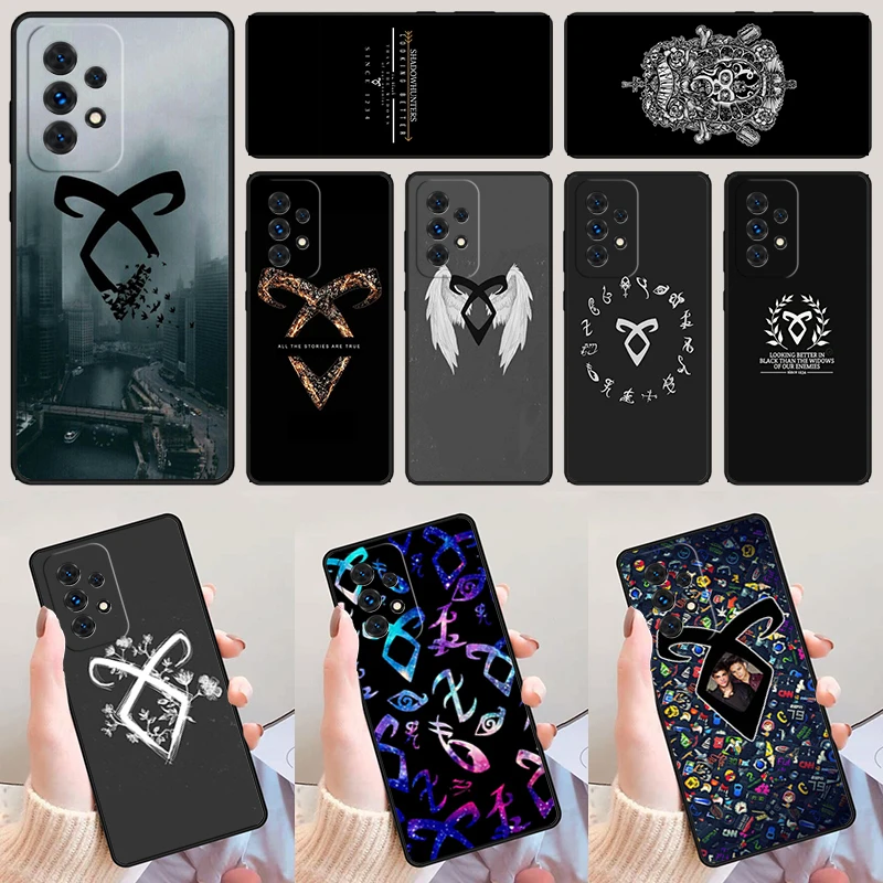 Чехол для телефона Shadowhunters для Samsung Galaxy A42 A31 A40 A51 A71 A32 A80 A91 A52 A72 A73 A20e A21S A50 A70 A11 A12 Cover