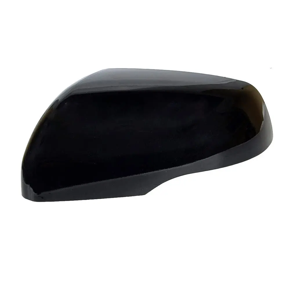 

Black Side Mirror Cover For Ford Edge 2015-2021 Left Door Rearview Mirror Housing