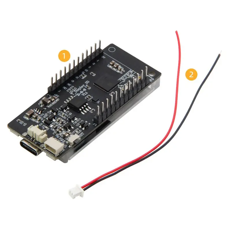 #18U Electronics Accessories,T-Display-S3 ESP32-S3 1.9In ST7789 LCD Display Board WIFI 5.0 Module (plastic)