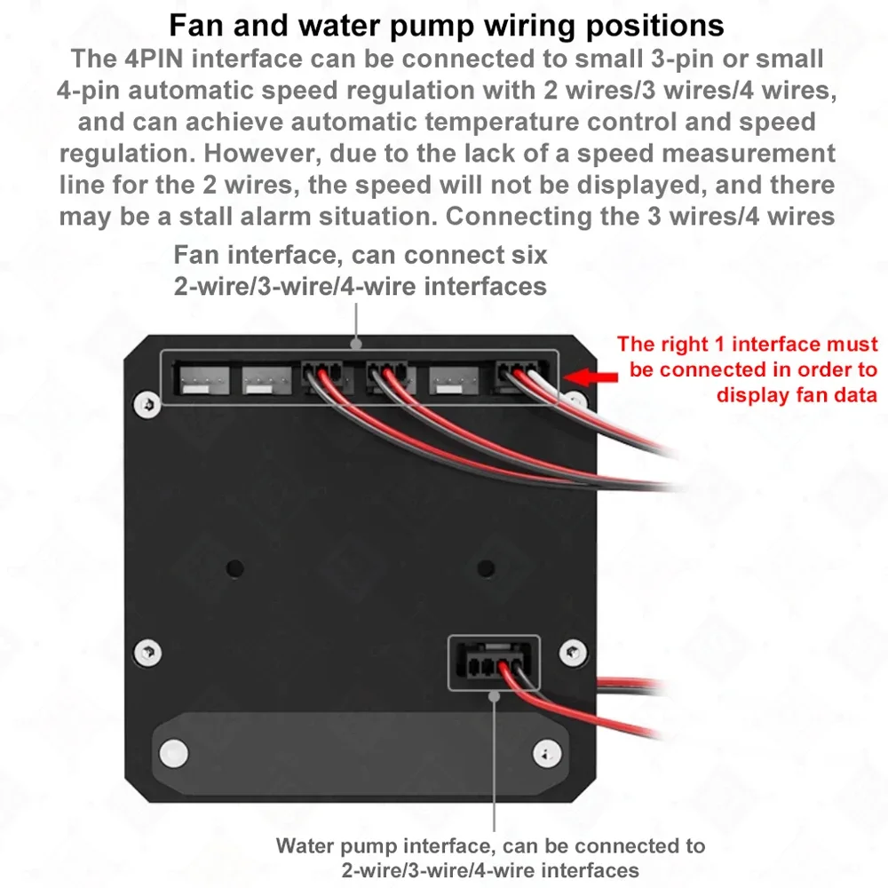 Imagem -05 - Detector Multifuncional Zemod Aio Controlador de Velocidade da Bomba de Água do Ventilador Suporta Mod de Detecção de Temperatura Ambiental Líquida