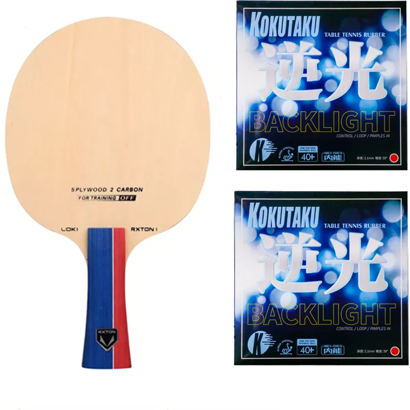LOKI RXTON ไม้ปิงปองแบบประกอบส - Table Tennis Bat Butterfly บทวิจารณ์และราคา