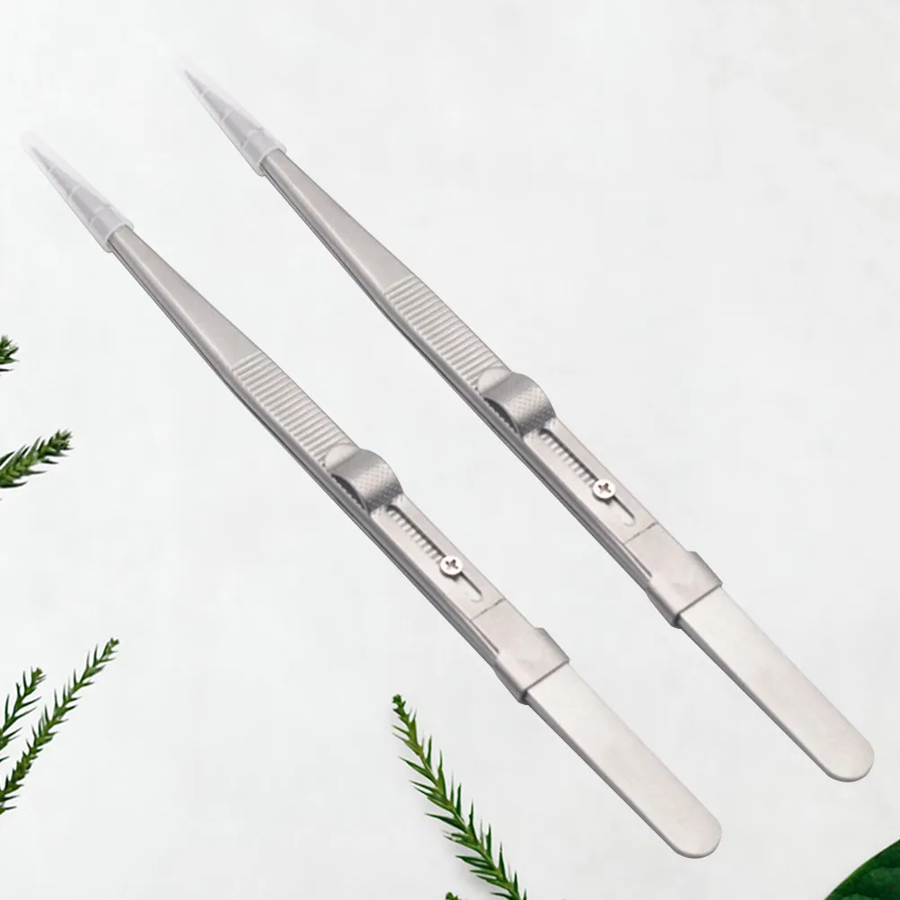 

Набор из 2 пинцетов для ювелирных работ: профессиональные, легкие, многофункциональные, остроконечные, из высококачественной стали, для ремонта, DIY и маникюра