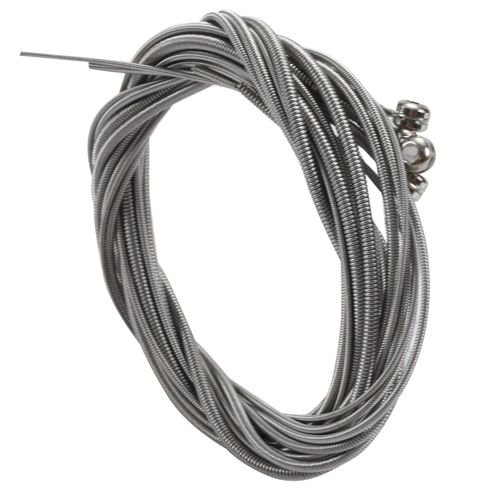 

CGDS-16, 16 шт. струн для бас-гитары из нержавеющей стали, аксессуары для гитары, посеребренные струны, разные размеры