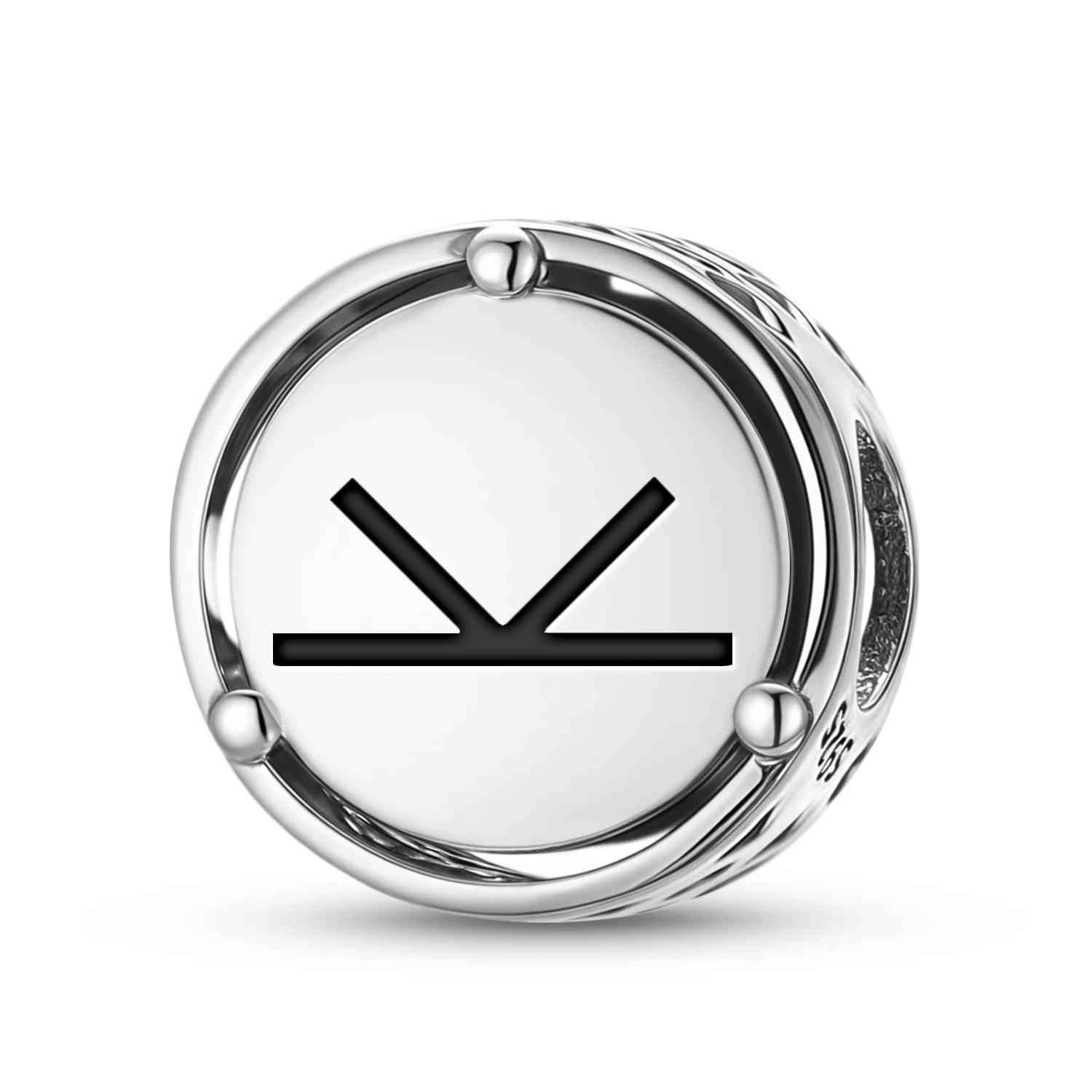 

Astrology Semi-Sextiles 925 Sterling Silver Symbol Charm Fit Original Bracelet Diy Jewelry Accessories Family Bead