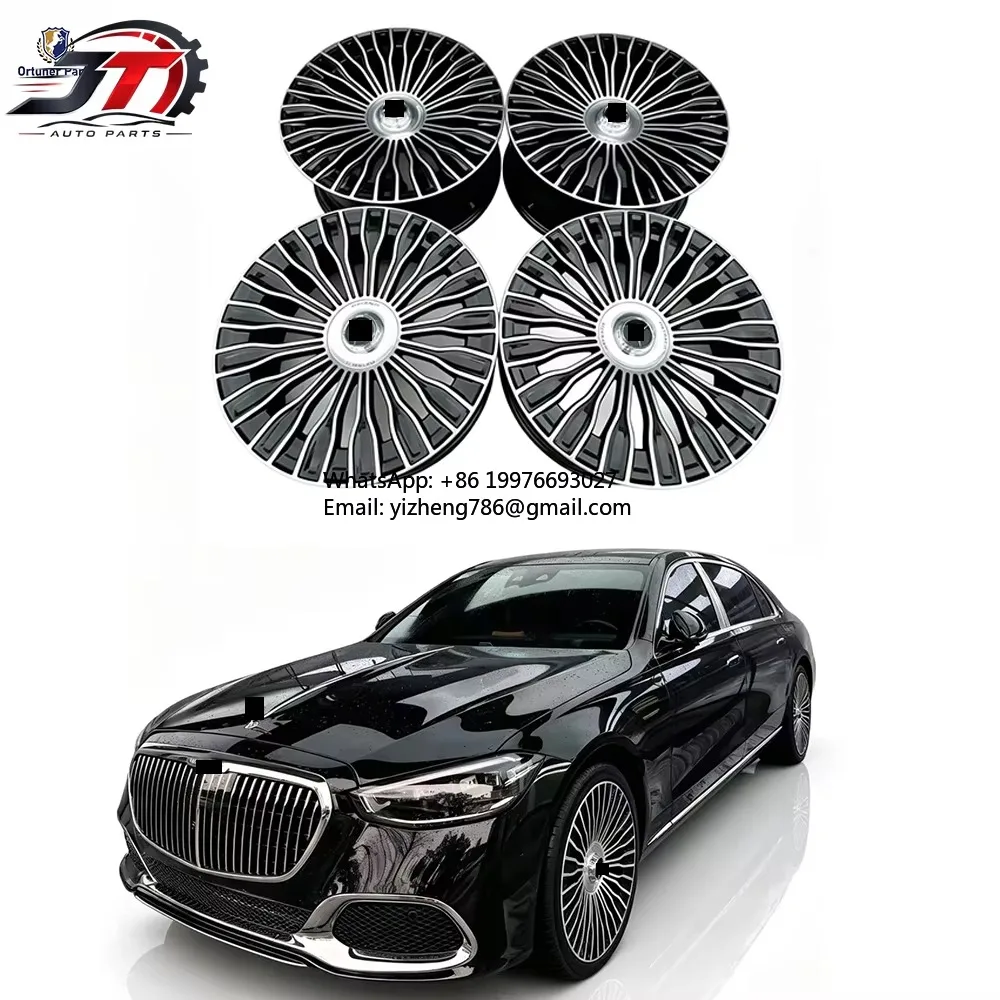 JT 18-22 Inches Aluminum Forged Multi Spoke Silver Finish Wheels for Mercedes for for maybach GLS W447-Customizable New Wheel Ri