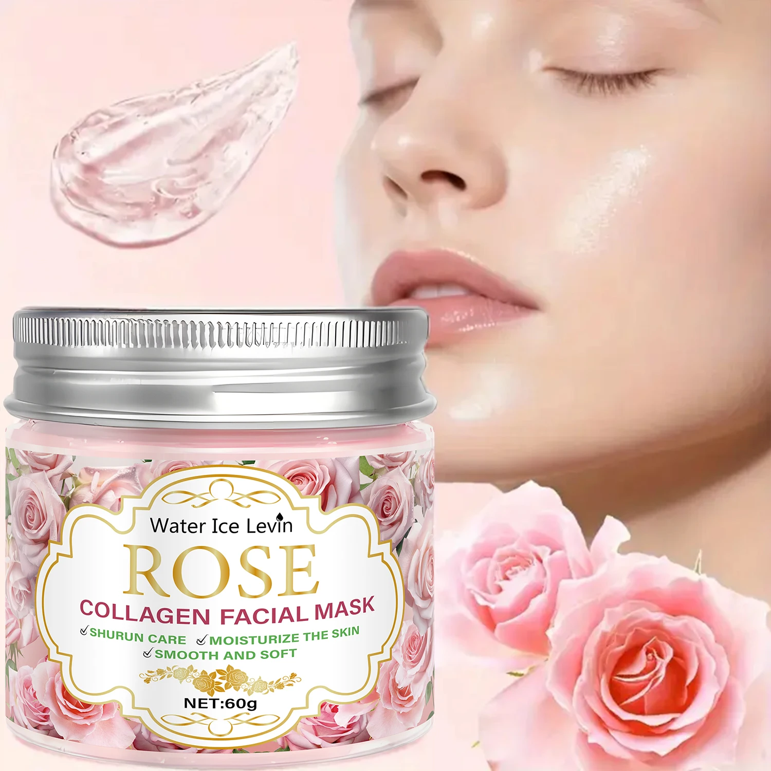 قناع الكولاجين للوجه: ترطيب فوري + نعومة فائقة (لمظهر مشرق) #4