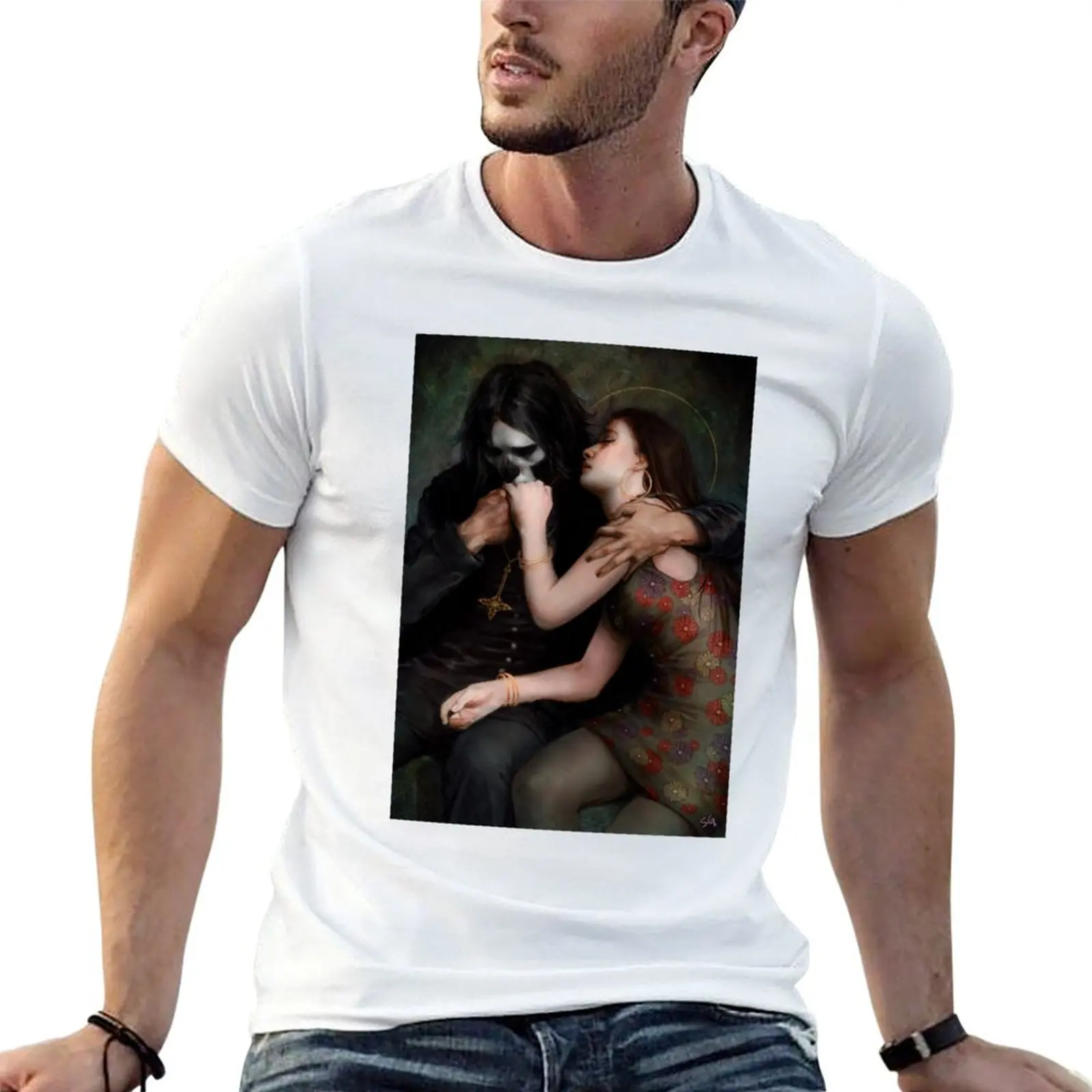 Obscene Kiss T-Shirt Plus Size Everyday Tee Shirt
