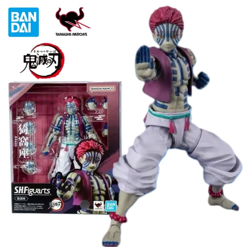 

100%Original in Stock Bandai Demon Slayer Tanjiro Akaza Nezuko Zenitsu Rengoku Giyu Shinobu Anime Character Model Toy Collection