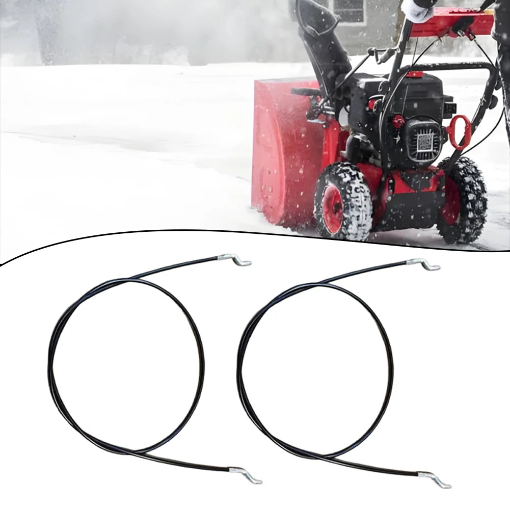 2pcs 1501123MA Snow Blower Cable Replacement For Murray Most 2-Stage Snow Throwers Easy Installation
