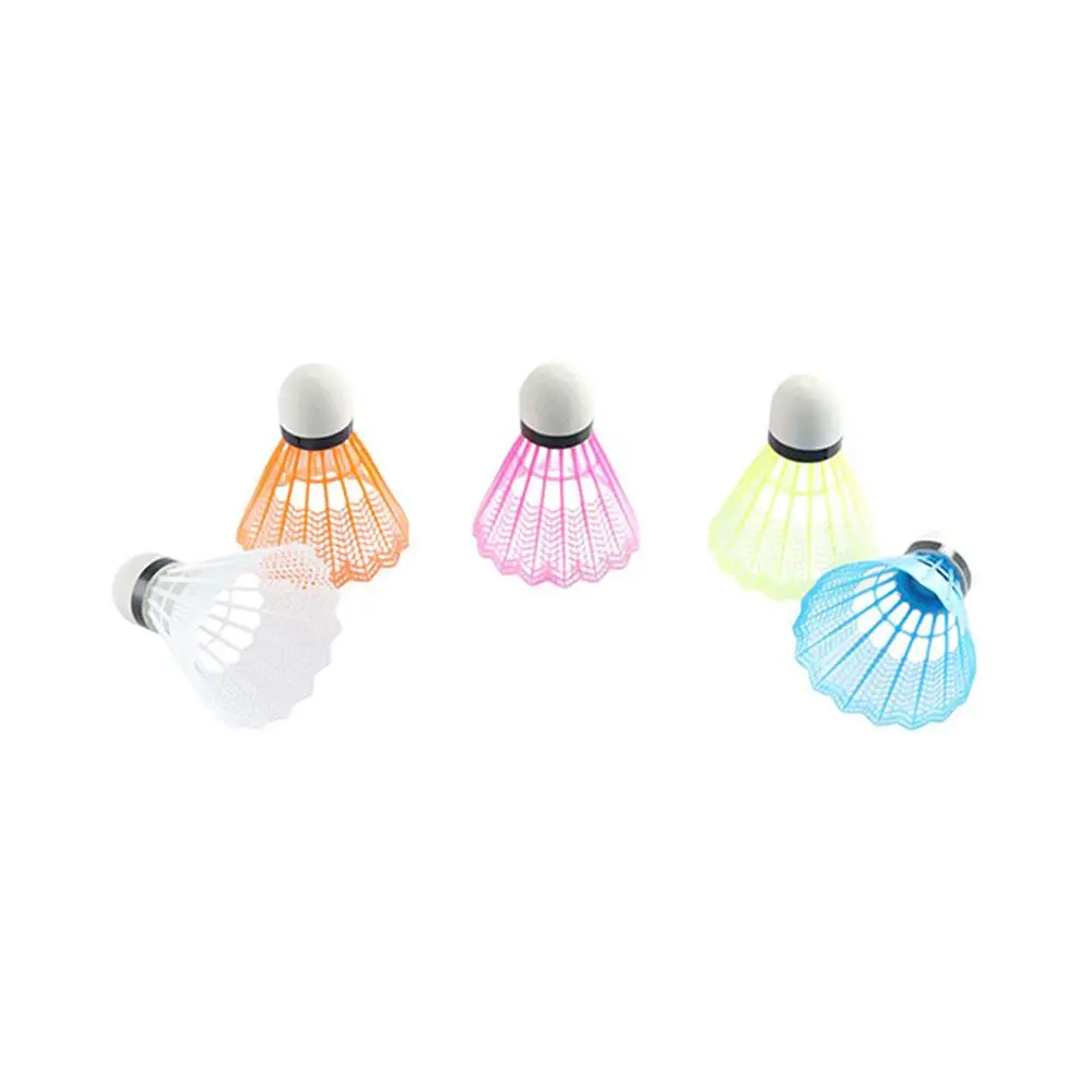 12pcs Durable Colorful Sport Training Racquet Sports Outdoor Shuttlecocks Products Shuttlecock Badminton Balls Training Ball