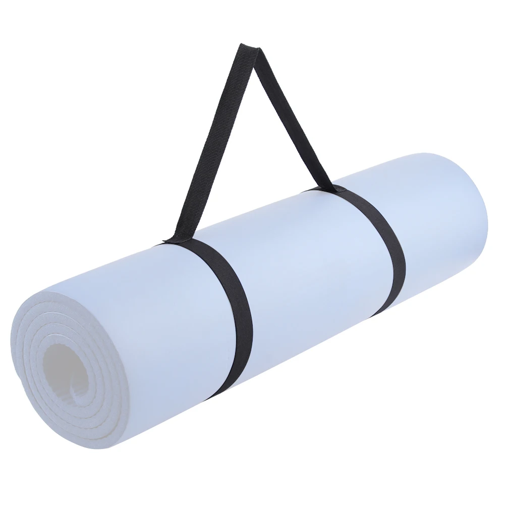 Estera de Yoga cinturón ejercicio deporte Sling hombro llevar elástico ajustable llevar gimnasio en casa equipo de Fitness