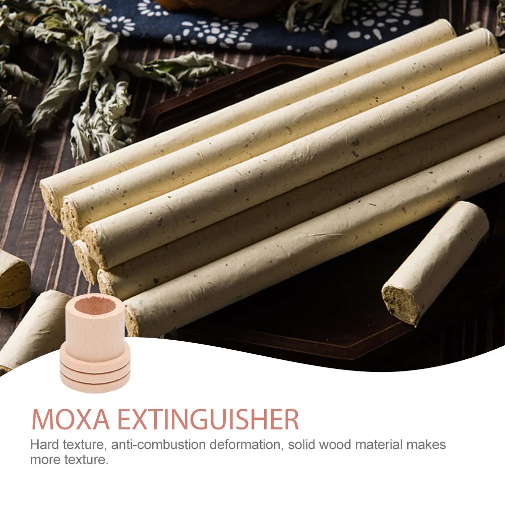 

20 Pcs Moxibustion Fire Extinguishing Accessories Portable Replacement Safe Sturdy Long Lasting Anti Combustion Durable