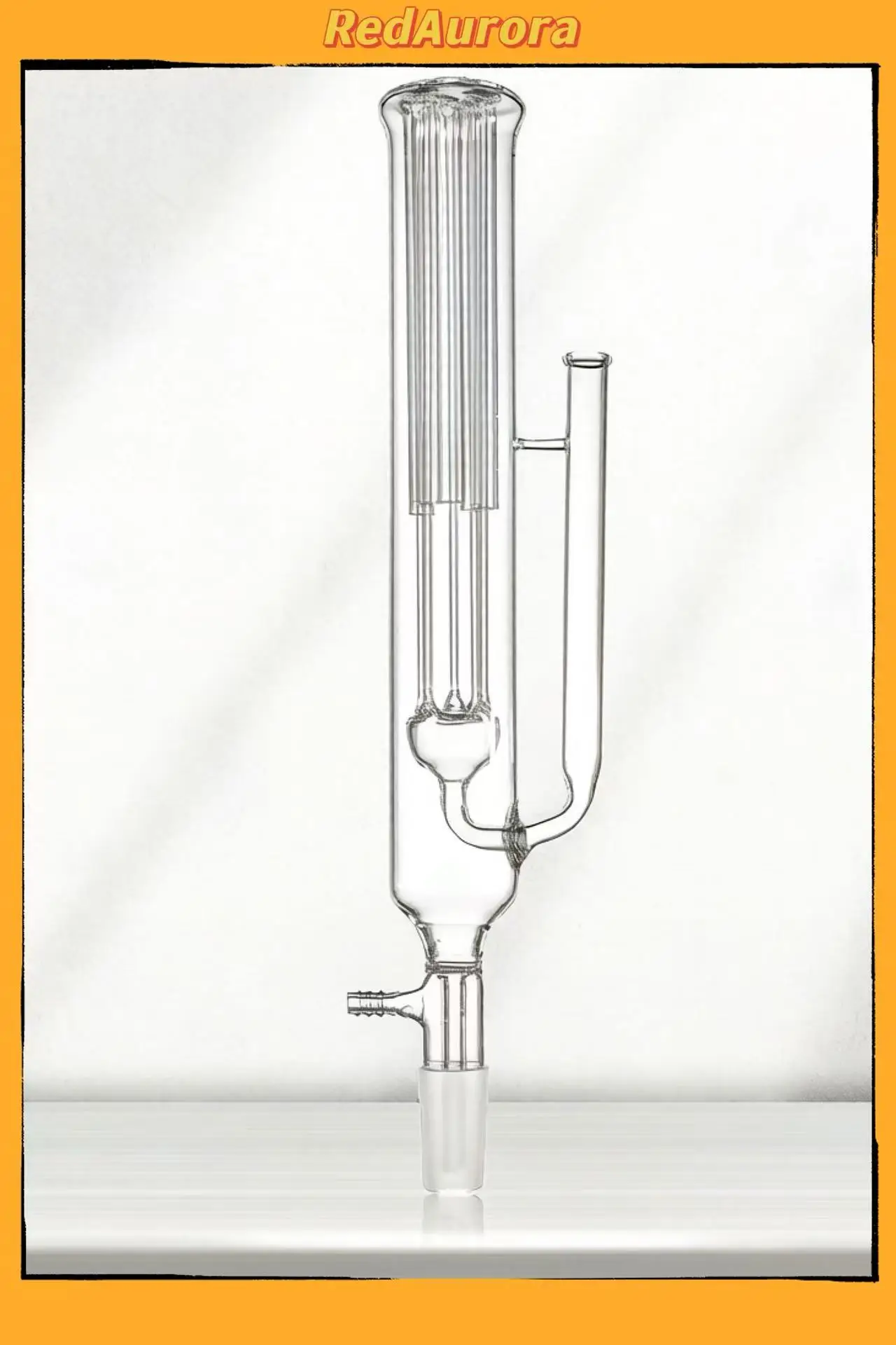 Joint 19#/24# Lab glass NMR Tube Washer,Glass Nuclear Magnetic Cleaning Tube,Five Tubes,Inner Tube Diameter 3mm