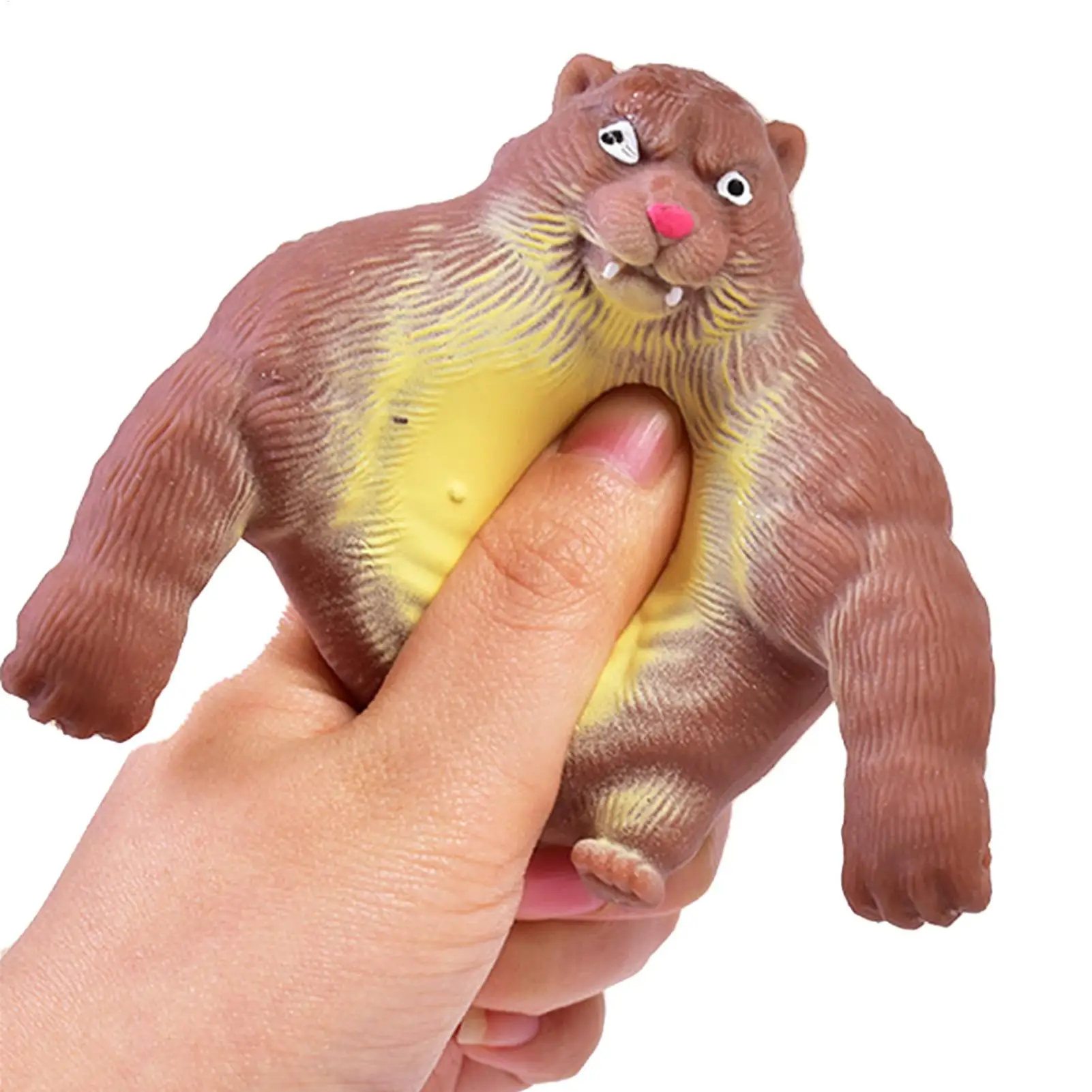 

Сжимаемая игрушка-непоседа в форме мини-тигра, вечерние забавные игрушки для сжимания для взрослых для мальчиков, девочек, детей, подростков, женщин, мужчин, детский сад