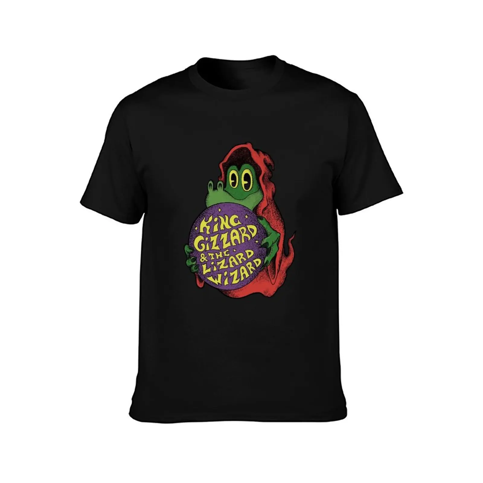 Band king gizzard and the lizard wizard T-Shirt Summer Casual Cotton Tee Oversized Streetwear Tops Vintage Graphic Print