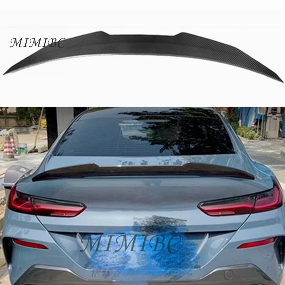 

FOR BMW 8 Series G16 F93 M8 4 Door Spoiler 2020-2023 PSM style Rear Trunk Wing Lid High Quality By FRP Carbon Fiber spoiler