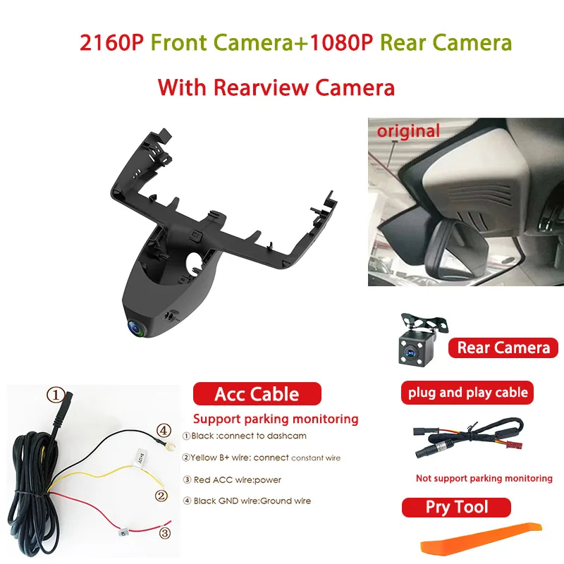 1K 2K 4K Dashcam Autocamera Recorder voor BMW X7 G07 xDrive40i xDrive50i M60i M50i M 50i X7M ALPINA XB7 Auto DVR