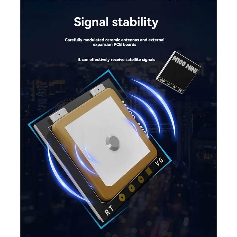 A10R M100 MINI GPS Modul Integrierte Antenne UBLOX Chip Drei-Modus Positionierung 3,3 V-5 V Für RC FPV Drone