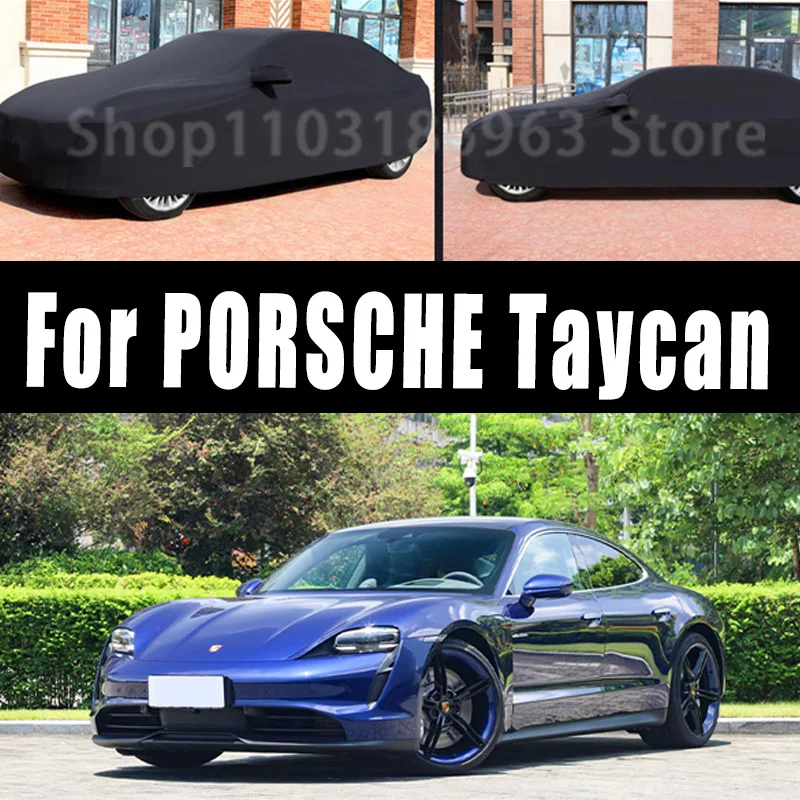 

for PORSCHE Taycan Elastic carcover Sunscreen heat insulation snowcover adustprevention wear-resistant anti-static