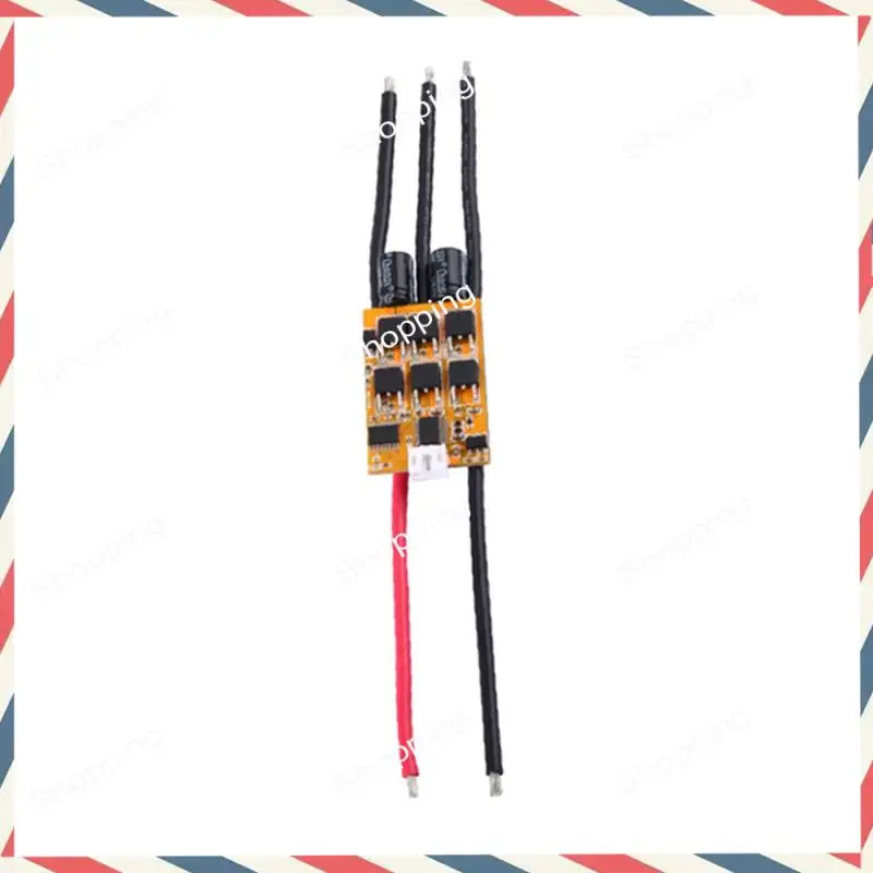 M20K 1 PCS Three-Phase Brushless And Hall-Free DC Motor Controller 7-24V DC Motor BLDC ESC With Potentiometer Cooling