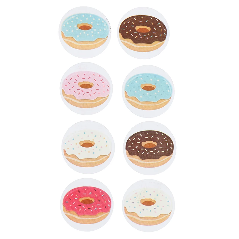 500pcs/roll Donuts Thank You Sticker For Seal Labels Gift Packaging Stationery