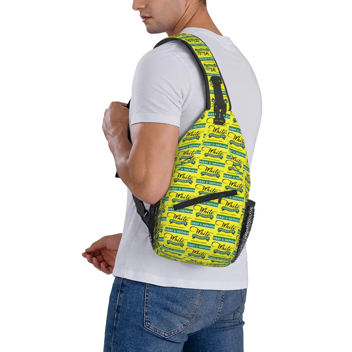 Borsa da petto Wray And Nephew da uomo, zaino a tracolla, borsa da petto, borsa da viaggio, escursionismo, zaino a tracolla