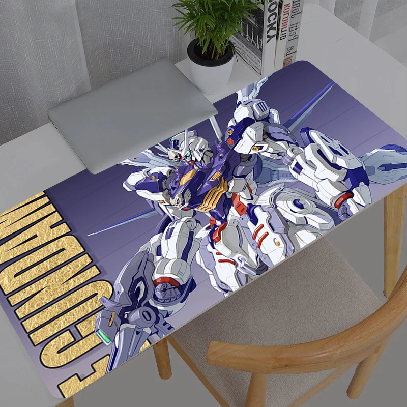

Extra Large Gaming Mouse Pad Mobile Suit Gundam Computer Gamer Laptop Keyboard Carpet Mouse Mat Non-Slip Rubber Table Rug