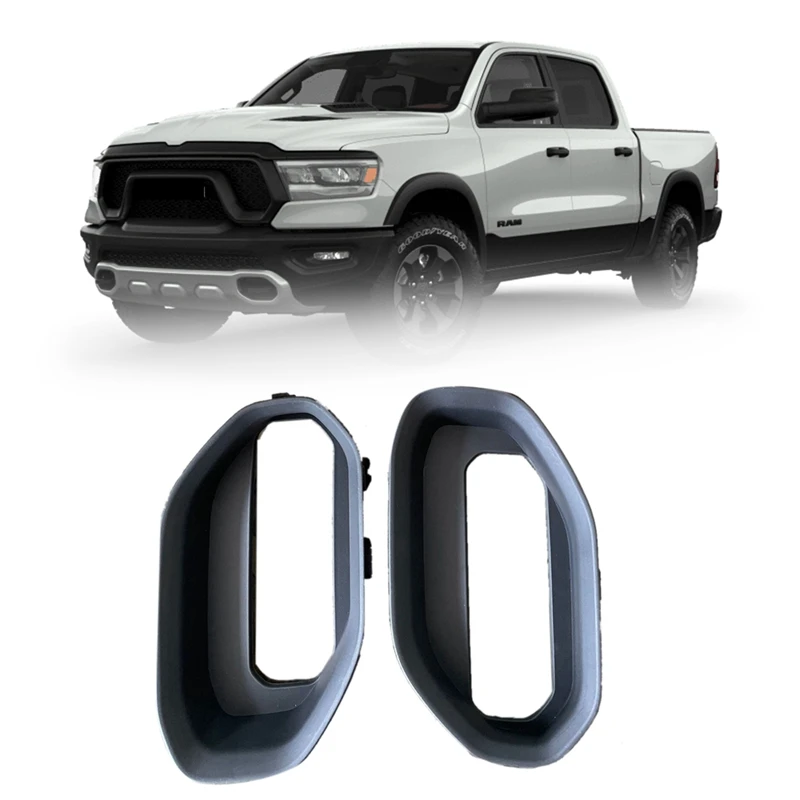 Tow Hook Bumper Bezel Kit For DODGE RAM 1500 Rebel DT 2019-2021 68274703AA