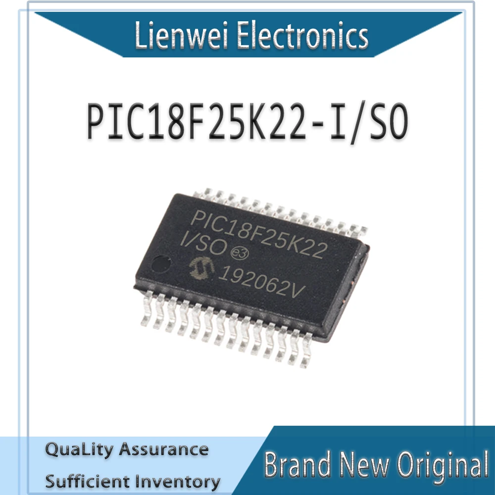 

100% New Original PIC18F25K22 PIC18F25K22-I/SO IC MCU Chipset SOP-28