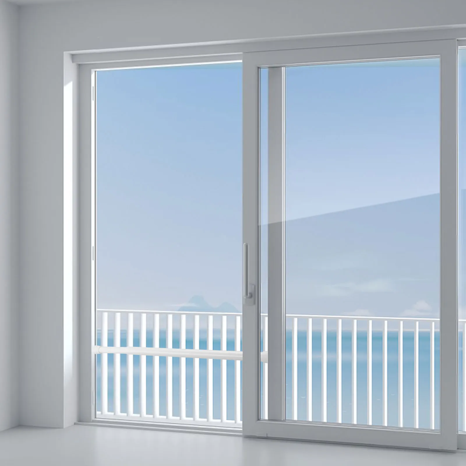 

3Pcs 50-90cm Adjustable Tension Rod No Drill Spring Loaded Curtain Poles for Windows Doorways Bathrooms Adjustable Curtain Rod