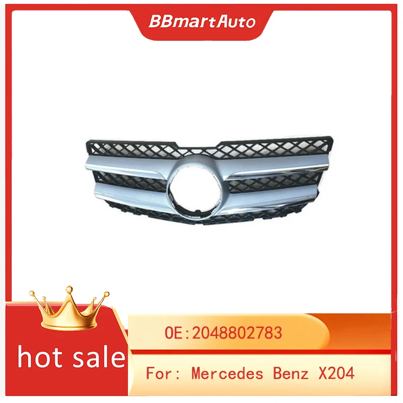 

2048802783 BBmart Auto Parts 1pcs Front Radiator Grill For Mercedes Benz X204 OE 2048802783