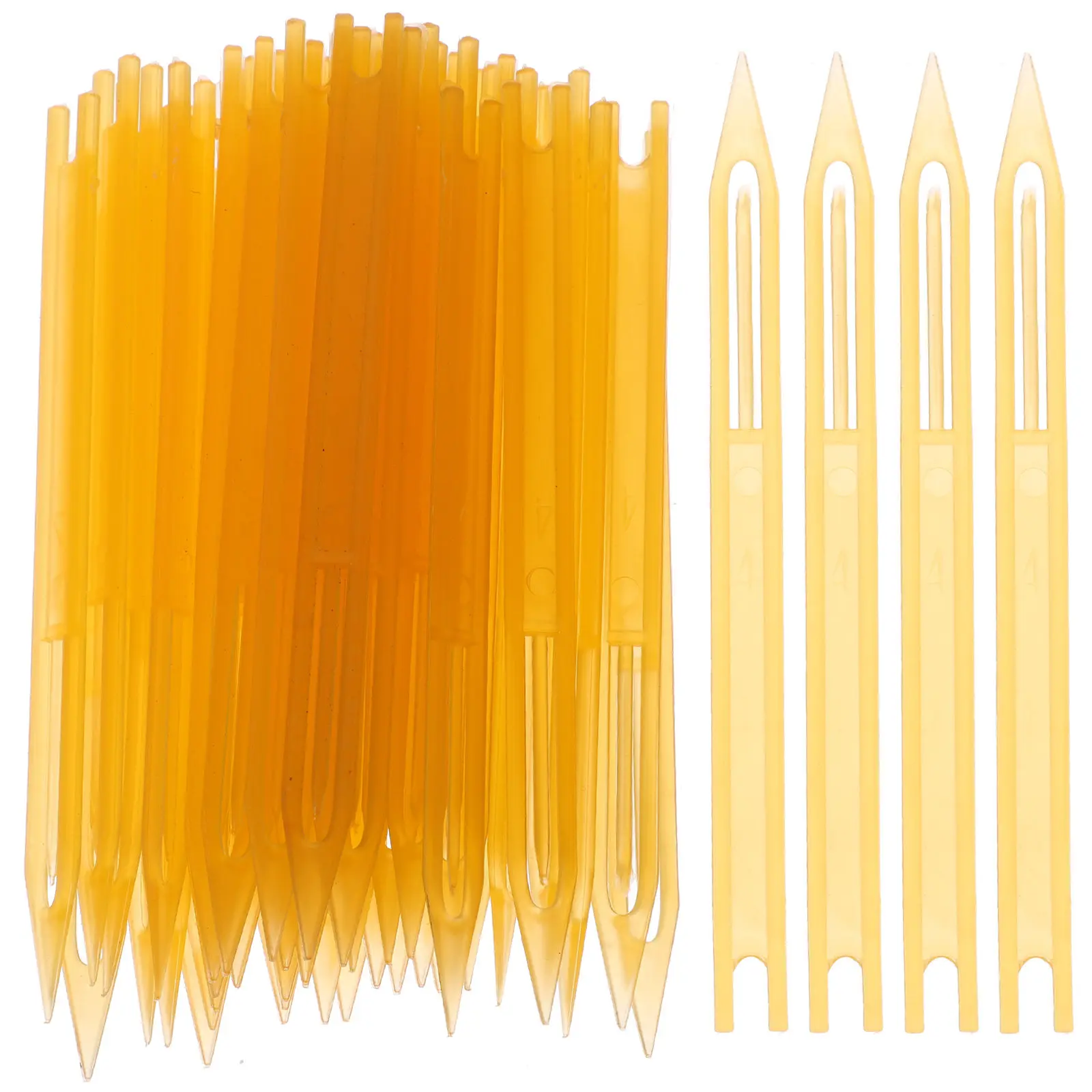 40Pcs Lightweight Fishnet Shuttle High-Quality Smooth Weaving Shuttle for Efficient Fishing Net Repair and Reinforcement Fishing