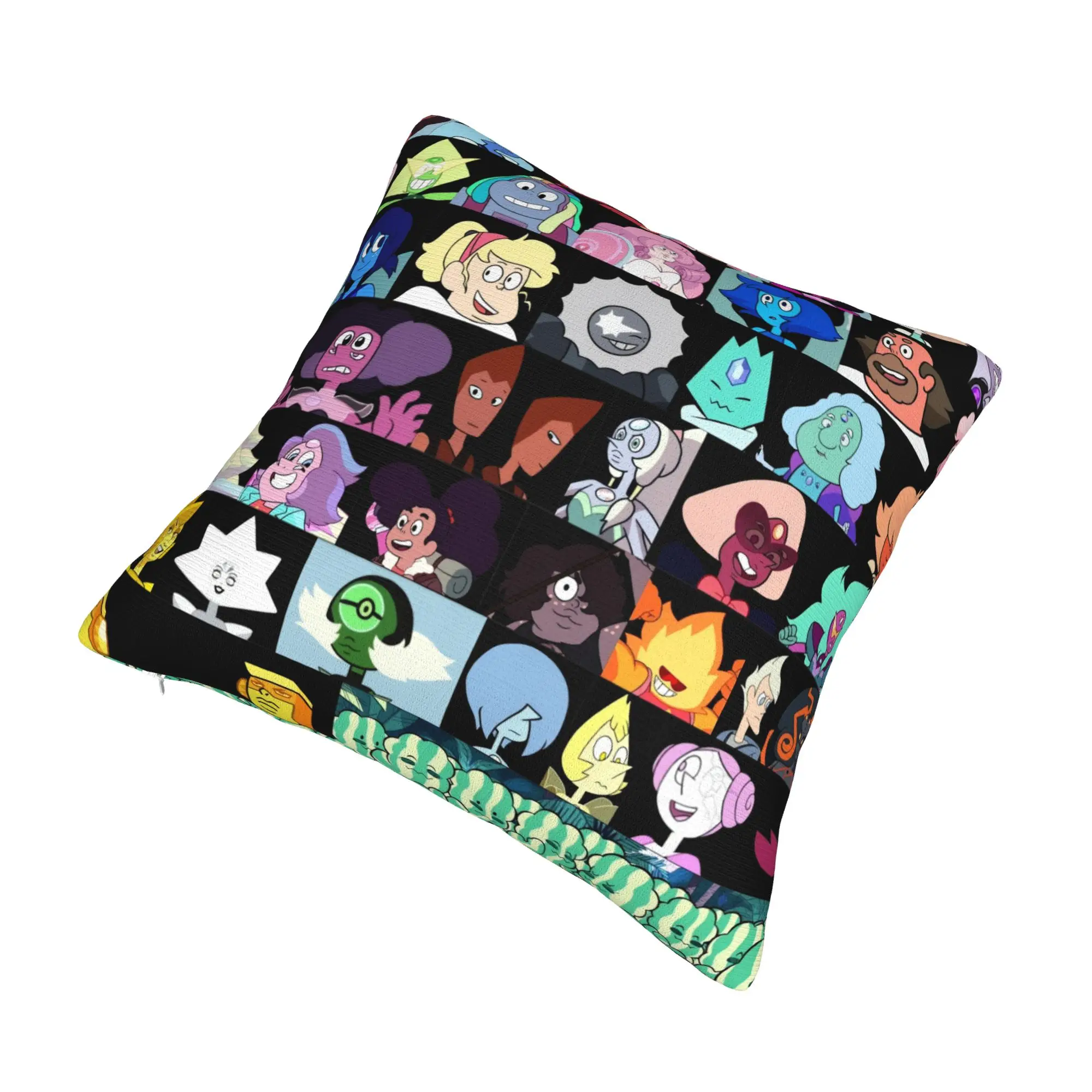 Steven Universe Pillow Case Living Room Decoration Kawaii Children Gift Cartoon Crystal Gem Cushions for Sofa Square Pillowcase