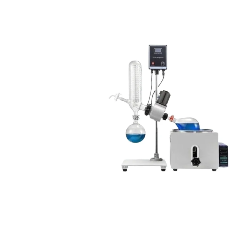 Electric New Rotary Evaporator for Food Peroxide Value Detection Digital Display Stainless Steel High Productivity
